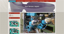 Desktop Screenshot of lens-cutting-machine.com